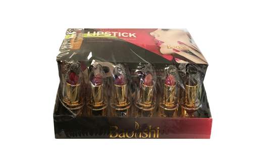 Baolishi Lipstick Set Box of 24 Vibrant Colors