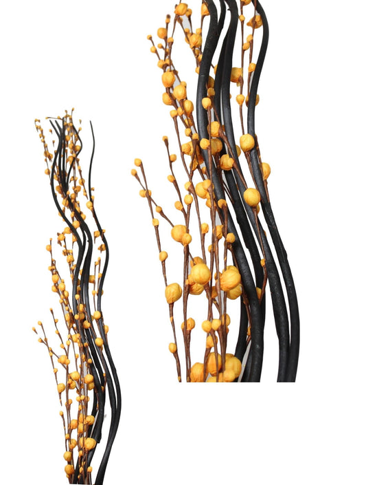 Assorted Long Stem Floral Twigs Home Decoration with Small Buds