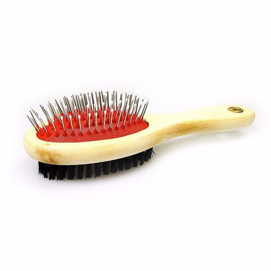2in1 Pet Grooming Hair Brush for Cats and Dogs DualSided Brush