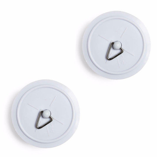 Rubber Bath Basin Sink Plugs Stoppers Set of 2