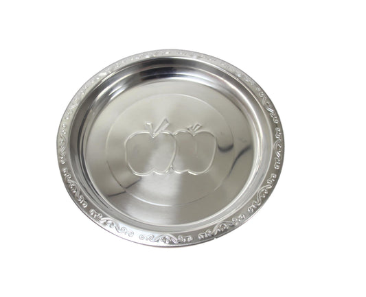 Apple Design Steel Serving Platter Plate 45cm