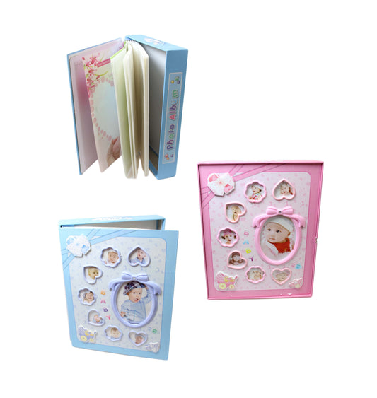 Baby First Days Photo Album Hard Back Holds 120 Pictures 4x6 Inches