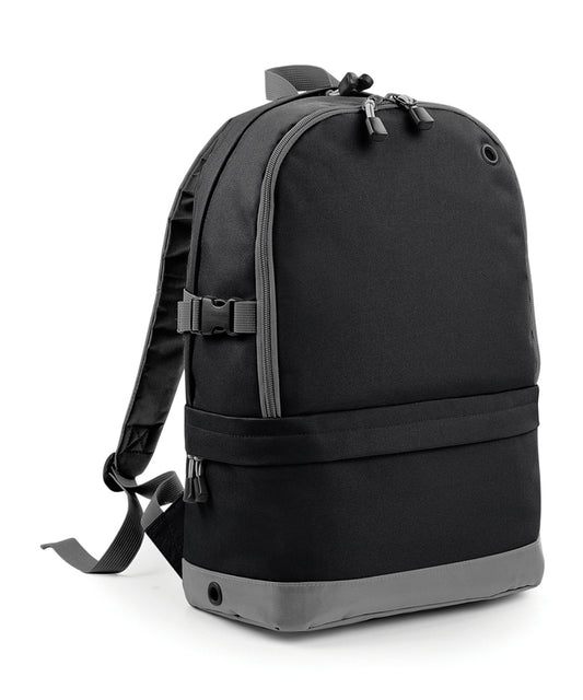 Bagbase Athleisure Pro Backpack WaterResistant Dual Compartment Design