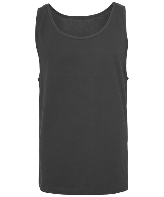 Mens Long Cut Tank Top with Wide Armholes