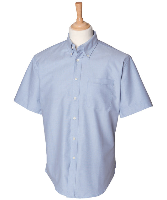 Henbury Classic Fit Oxford Shirt for Men Plus Sizes Available