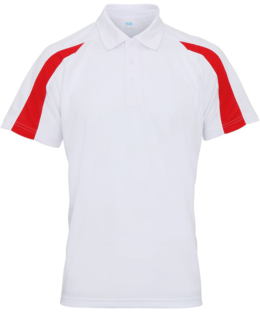 AWDis Just Cool Contrast Cool Polo for Men