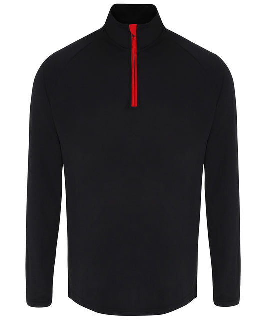 TriDri Long Sleeve Performance Zip Sports Overtop for Men