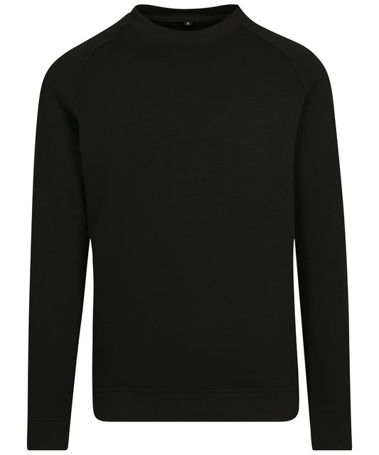 Mens Raglan Crew Neck Sweatshirt Plus Size Options