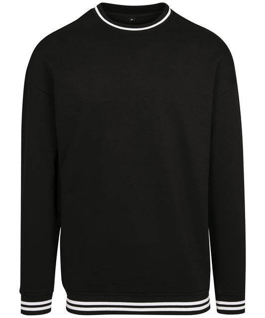Mens College Crew Neck Sweatshirt Plus Size
