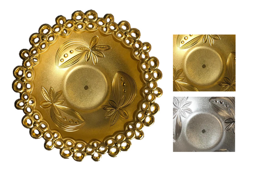 Tropical Palm Tree Plastic Fruit Bowl Tray 33 cm