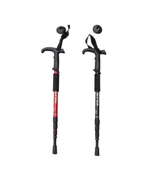 Aluminium Extendable Walking Hiking Stick Assorted Colors