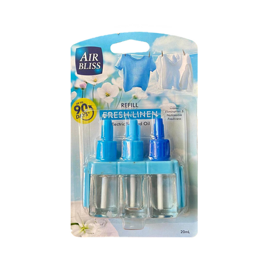 Air Bliss Fresh Linen Scented Oil PlugIn Refill 20ml