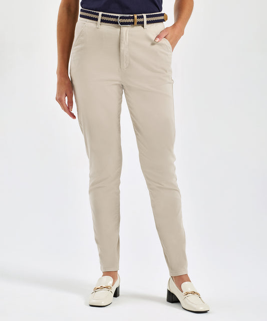 Asquith Fox Womens Slim Fit Chinos Stylish Comfort