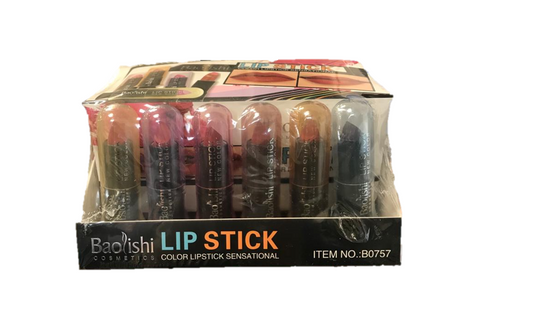 Baolishi Lipstick Set 24 Vibrant Shades