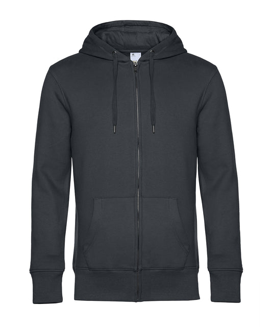 BC KING Zipped Hood Male Adult Hoodies Luxurious and Comfortable