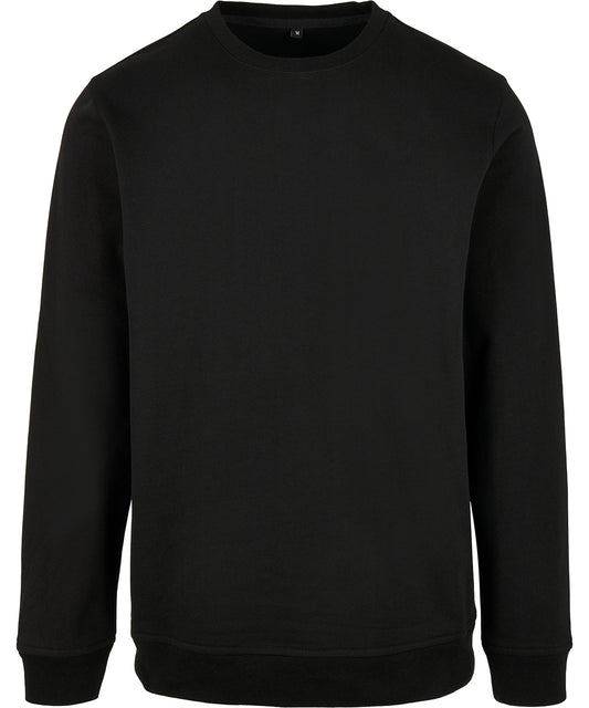 Mens Basic Crew Neck Sweatshirt Classic Comfort