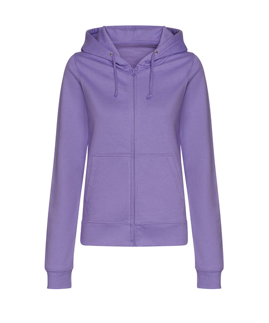 AWDis Just Hoods Womens College Zoodie Relaxed Fit Hoodie