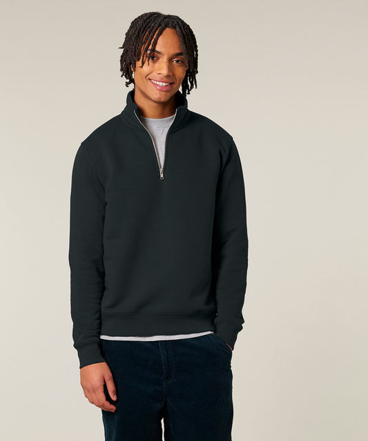 Trucker 20 STSU204 Premium Organic Cotton QuarterZip Sweatshirt