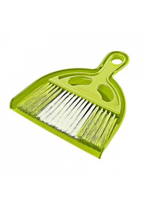 TTZ Damla Flat Dustpan and Brush Set Assorted Colors