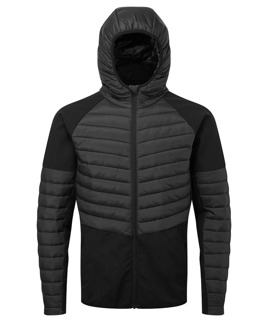 TriDri Mens Insulated Hybrid Jacket with Quilted Detailing