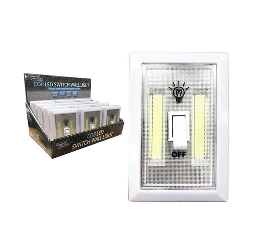 BatteryPowered LED Wall Switch Night Light for Easy Home Illumination