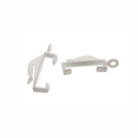 Versatile Glide Decorail Curtain Hooks for Home DIY Projects