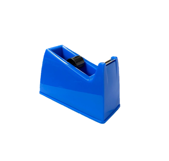 Compact 15cm Durable Plastic Tape Dispenser for Home Office