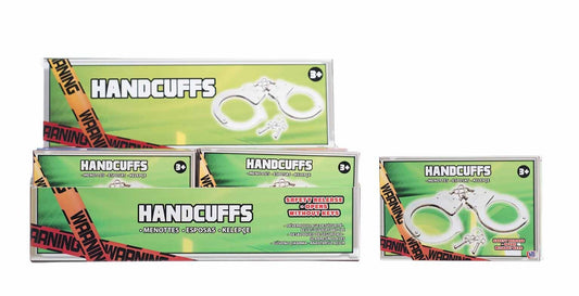 Sure Shot Childrens Metal Handcuffs Police Role Play Toy