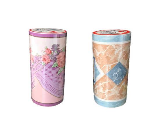 Decorate with Ease Self Adhesive Wallpaper Border Roll in Assorted Designs