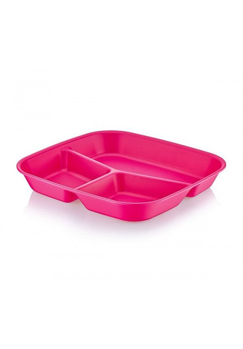 Colorful Childrens 3Section Breakfast Plate Assorted Colors