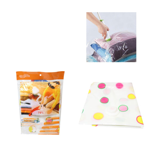 68 x 98cm Vacuum Storage Suction Bag Triple Pack