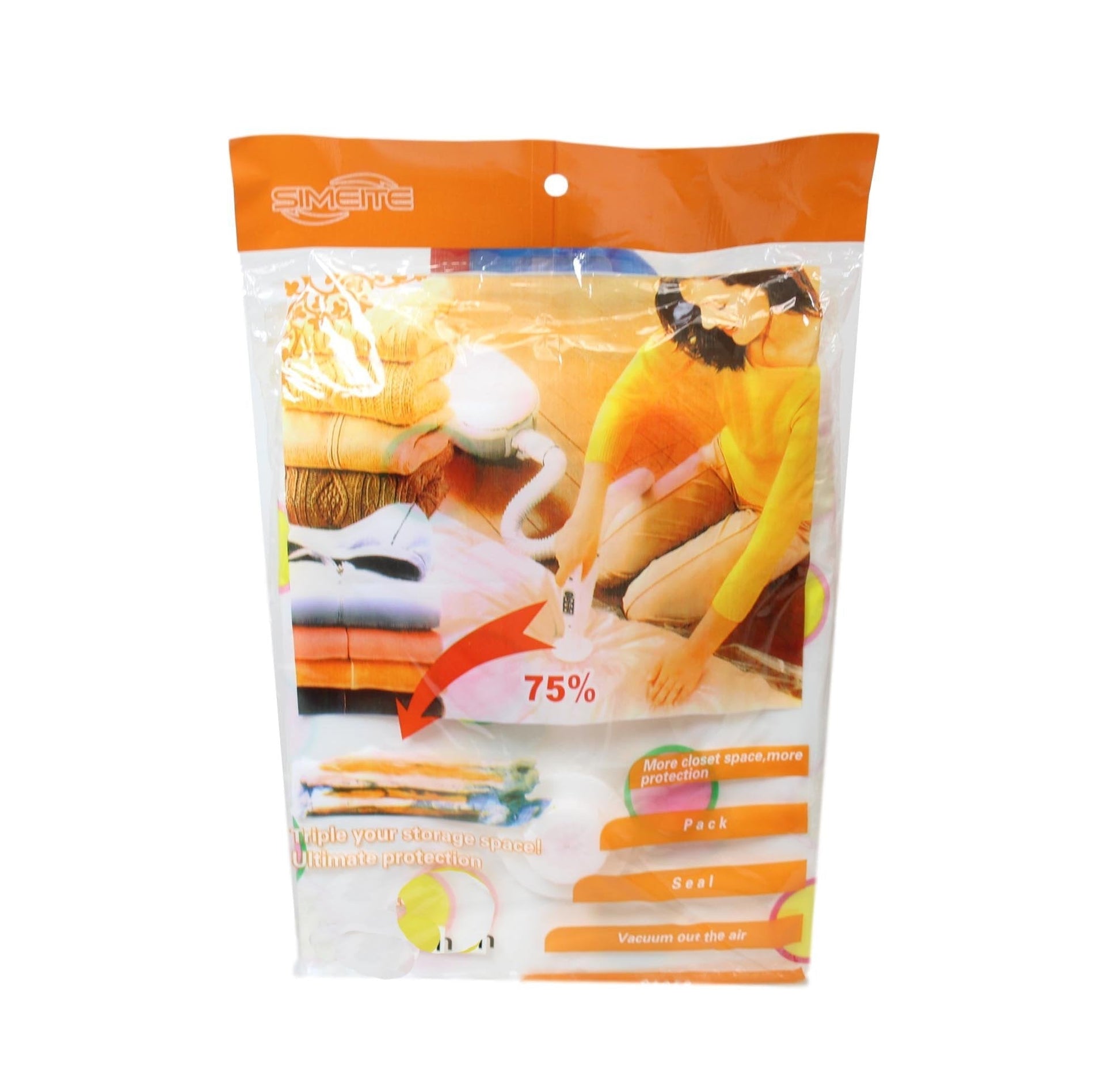 68 x 98cm Vacuum Storage Suction Bag Triple Pack