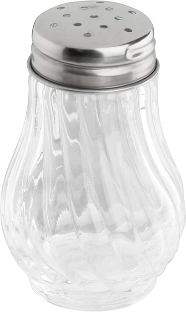 Elegant Clear Ribbed Glass Jar Dispenser Versatile Kitchen Storage Solution