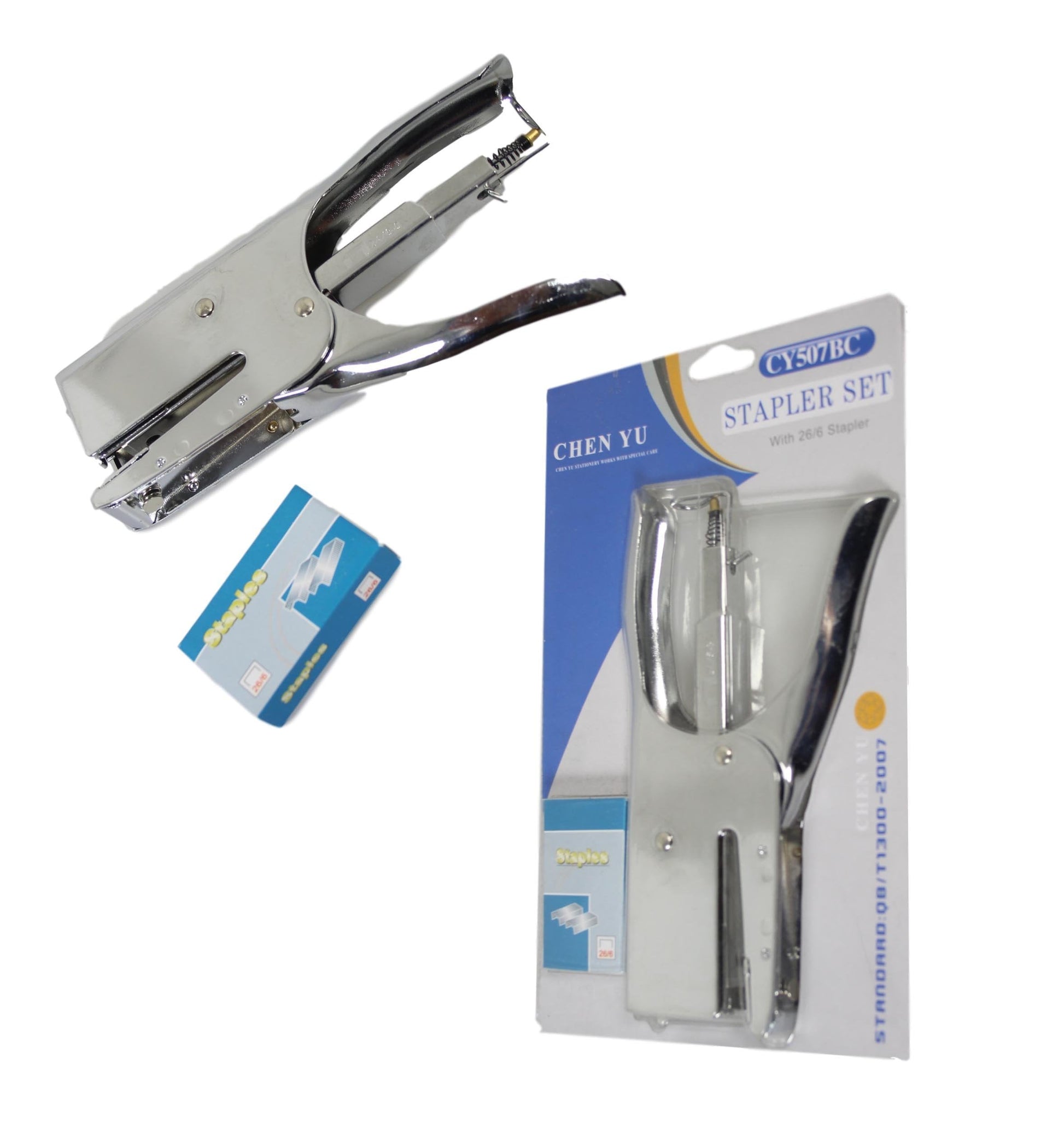Heavy Duty Stapler Set with Staples for Home School Office