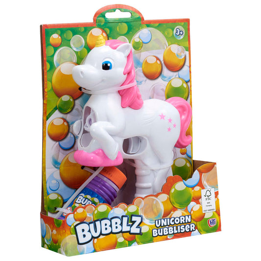 Bubblz Unicorn Bubbliser Bubble Gun Magical Fun for All Ages