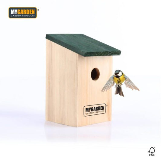 Premium Wooden Garden Bird Nest Box Ideal for Small Birds