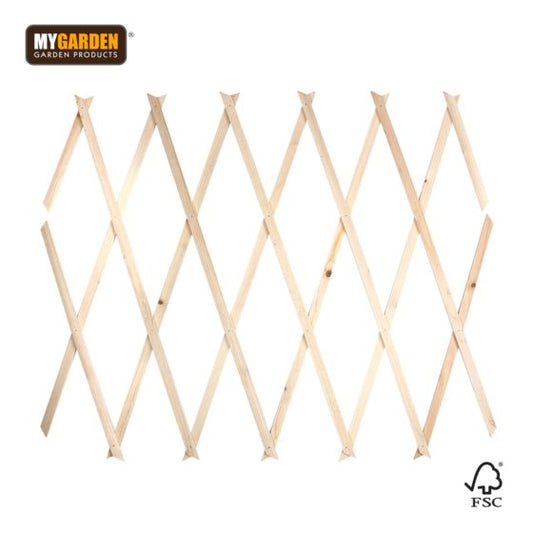 Premium Natural Wooden Trellis for Garden 180 x 60 cm