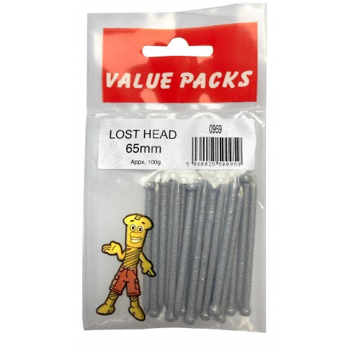 65mm Value Pack Lost Head Nails DIY Carpenter Nails