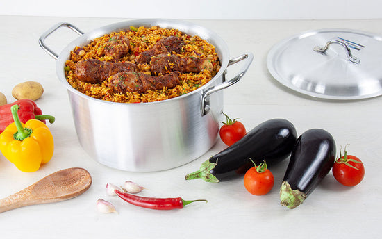 SQ Professional Galaxis Taurus Casserole Set 6Piece Stainless Steel Cookware