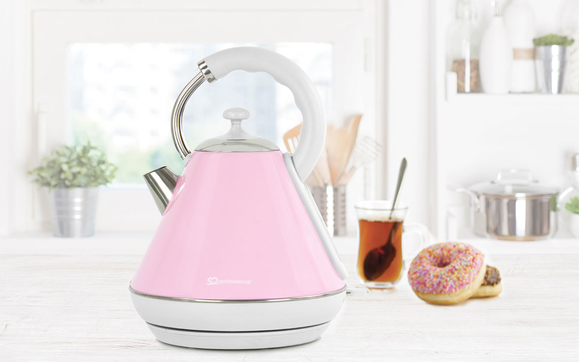SQ Professional Dainty Legacy Kettle 18L 2200W Apple Blossom