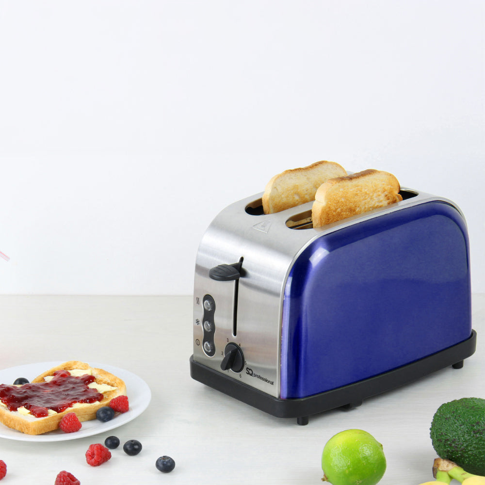 SQ Professional Gems Legacy 2 Slice Toaster Sapphire 900W