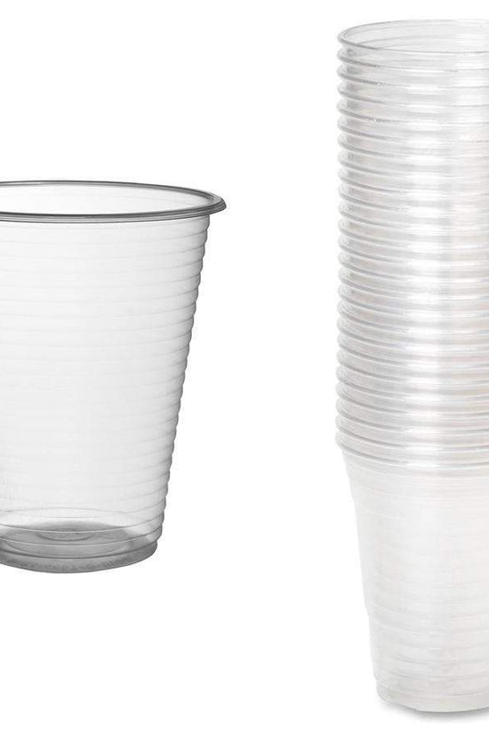 100 Pack Clear Disposable Plastic Cups Premium Quality for Any Occasion