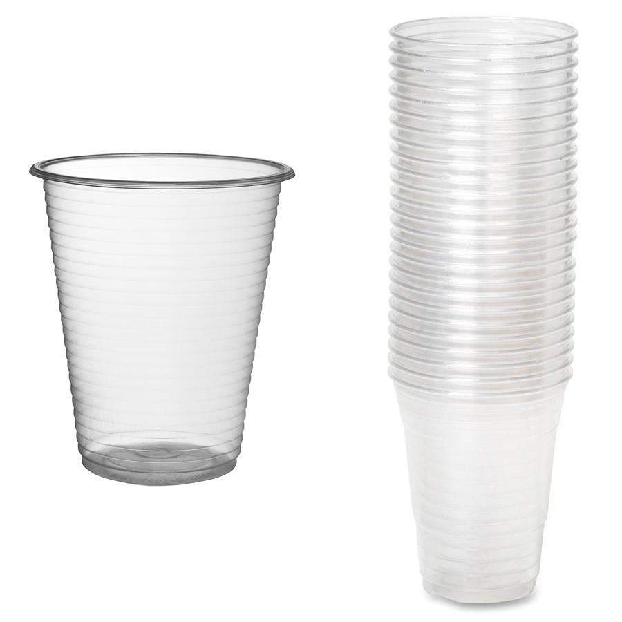 100 Pack Clear Disposable Plastic Cups Premium Quality for Any Occasion