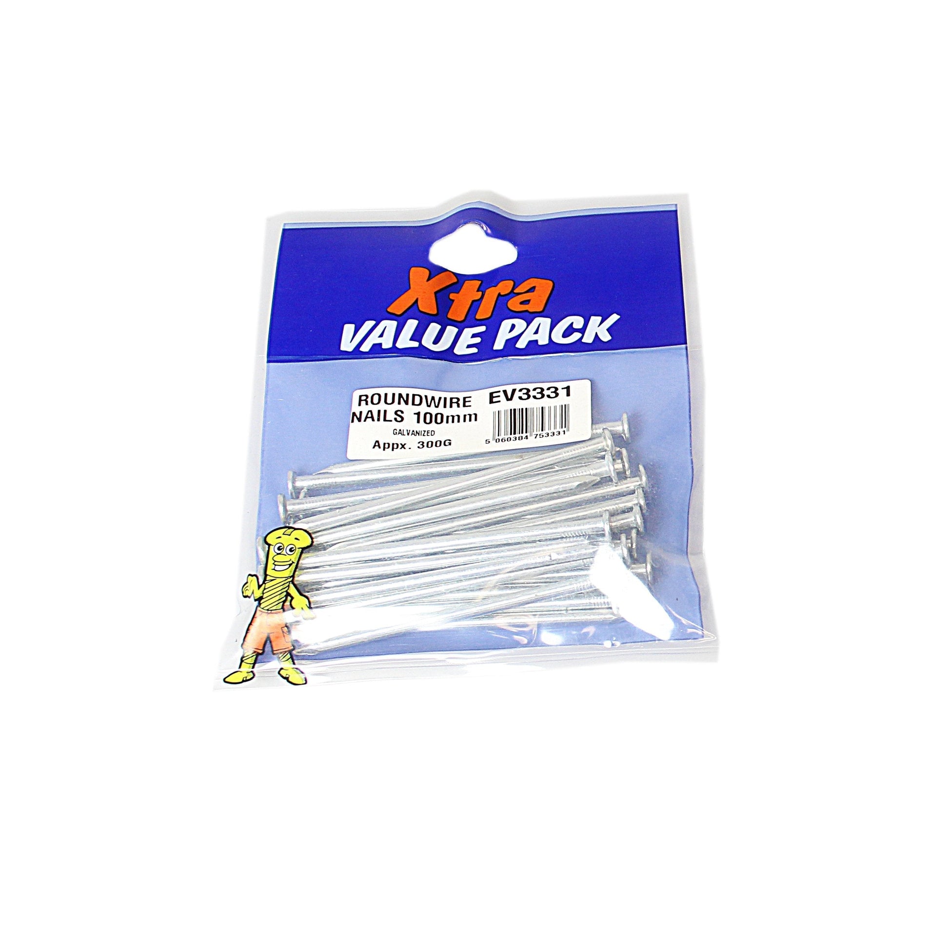100mm Galvanised Round Wire Nails HighQuality Fasteners