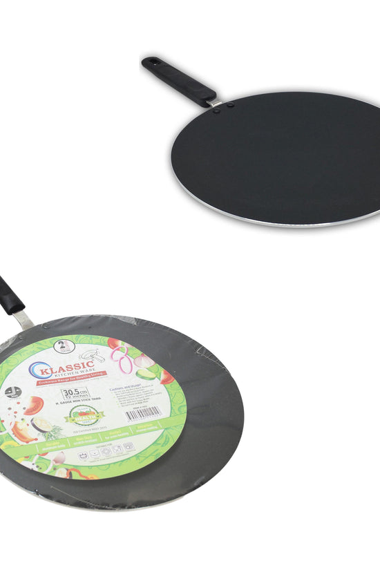 Classic Black Kitchen Tawa 305cm NonStick Cookware