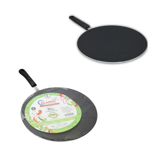 Classic Black Kitchen Tawa 305cm NonStick Cookware