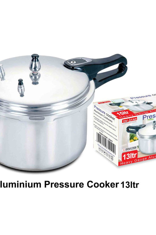 Tristar 13 Litre Aluminium Pressure Cooker Large Family Size Kitchen Appliance
