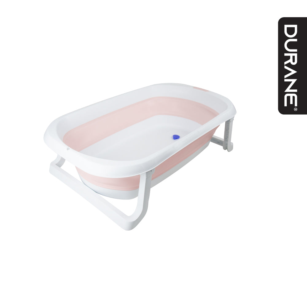 Durane Collapsible Baby Bath Tub 40L Pink Convenient and Spacious