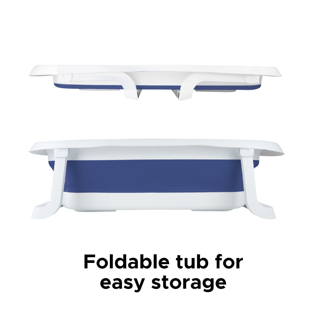 Durane Collapsible Baby Bath Tub Blue 40L Capacity