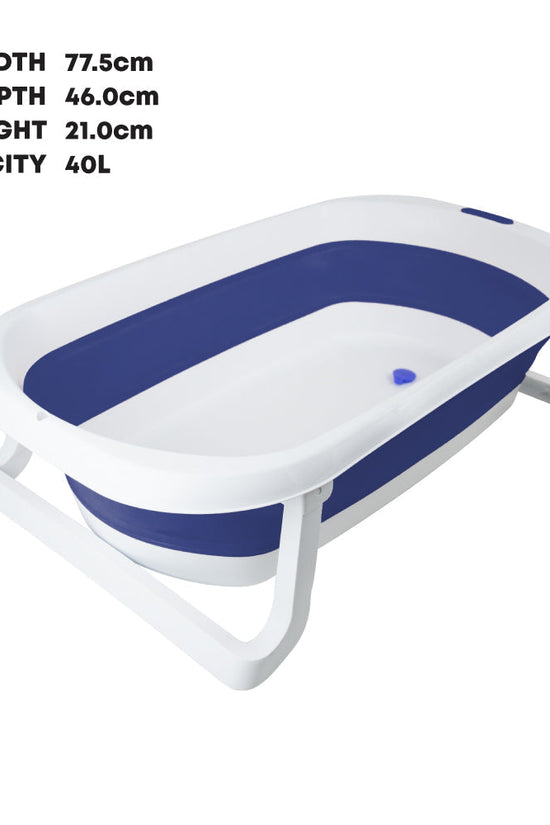 Durane Collapsible Baby Bath Tub Blue 40L Capacity